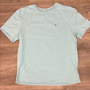 Tommy Hilfiger Men's Light Blue T-Shirt